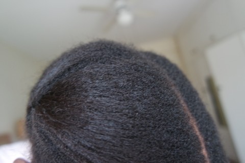27 weeks post relaxer. transitioning hair