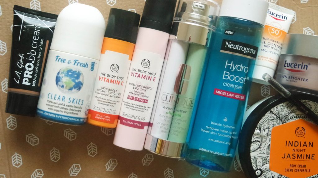 face and body empties