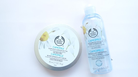 Read more about the article Demo & Review // The BodyShop Camomile Makeup Remover Range