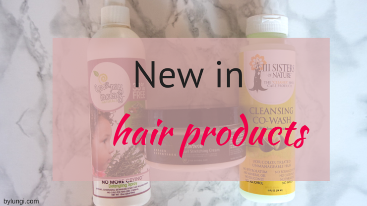 new in hair products