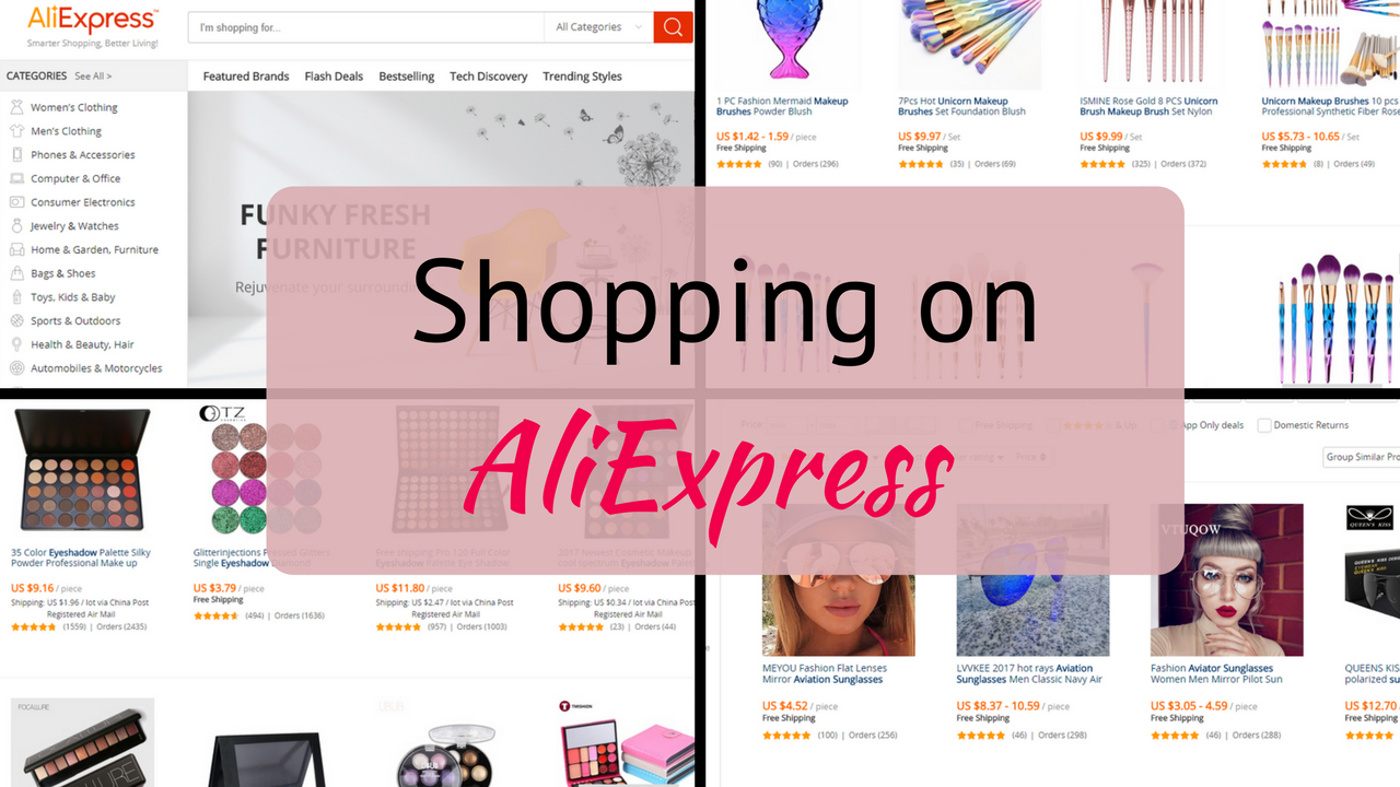 shopping on aliexpress