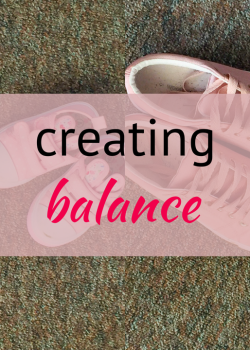 as a working mom and content creator, how do i create balance in my life?