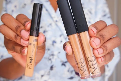 Read more about the article battle of the concealers // maybelline fit me & nars radiant creamy