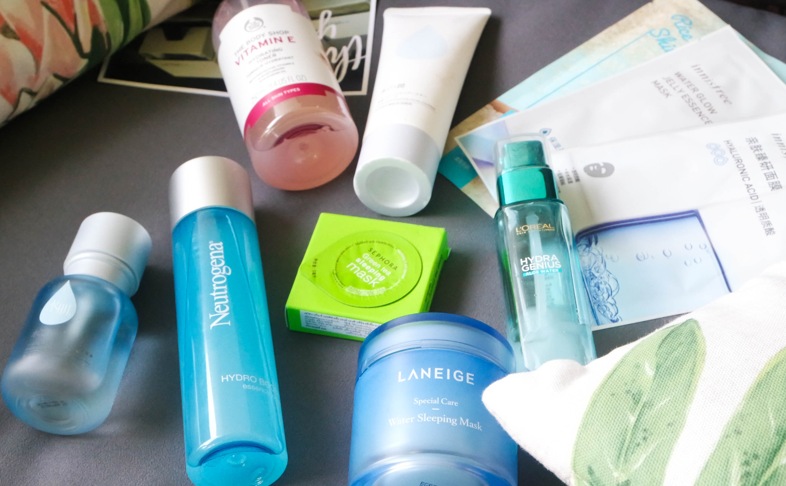 Read more about the article hydration station… my favourite hydrating products