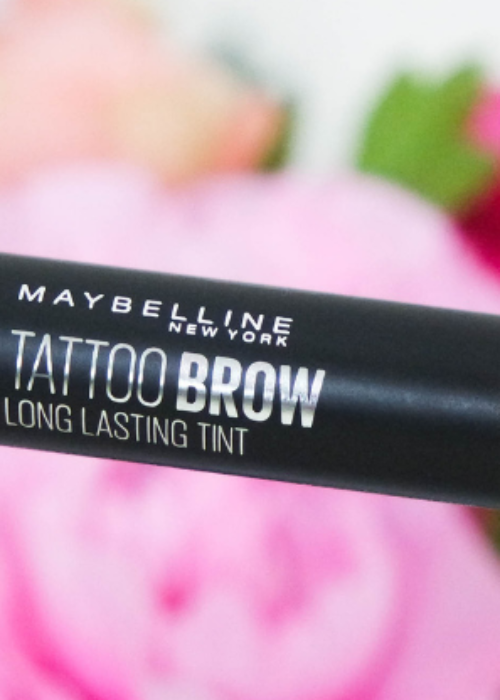 maybelline tattoo brow gel tint review